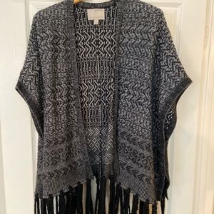 Banana republic heritage sweater cape/shawl